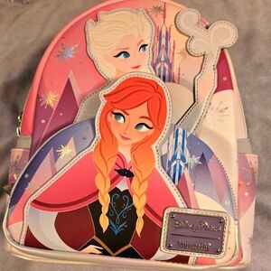 Disney Loungefly Metal Tag Frozen backpack